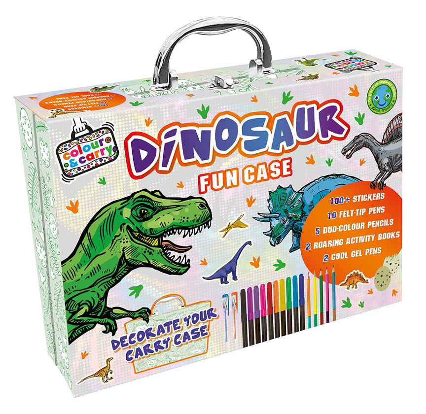 Curious Universe Dinosaur Activity Case