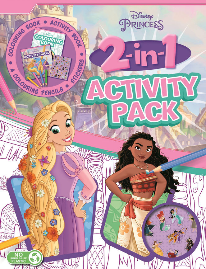 Disney Princess 2-in-1 Activity Pack GOODS ASDA   