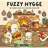 Vivi Tinta Fuzzy Hygge colouring book hand-drawn illustrations (British brand)