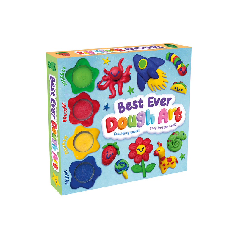 Igloo Books Dough Art Boxset with dough and tools, imported from the UK