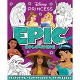 Disney Princess Epic Colouring Book - British product