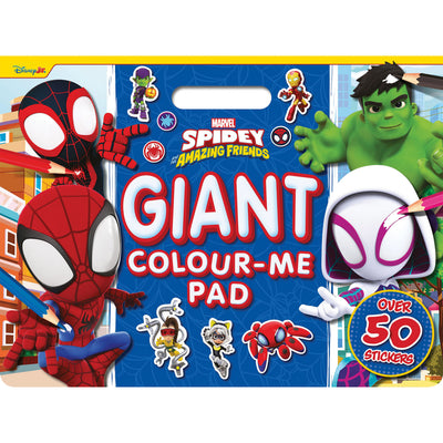ASDA Marvel Spidey Giant Colour Pad Colouring Book with Stickers- Buy online at McGrocer