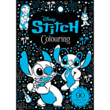 Disney Stitch colouring book with over 90 images, UK version
