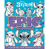 Disney Stitch Epic Colouring Book - British product