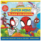 Spidey giant floor colouring mat, imported from the UK