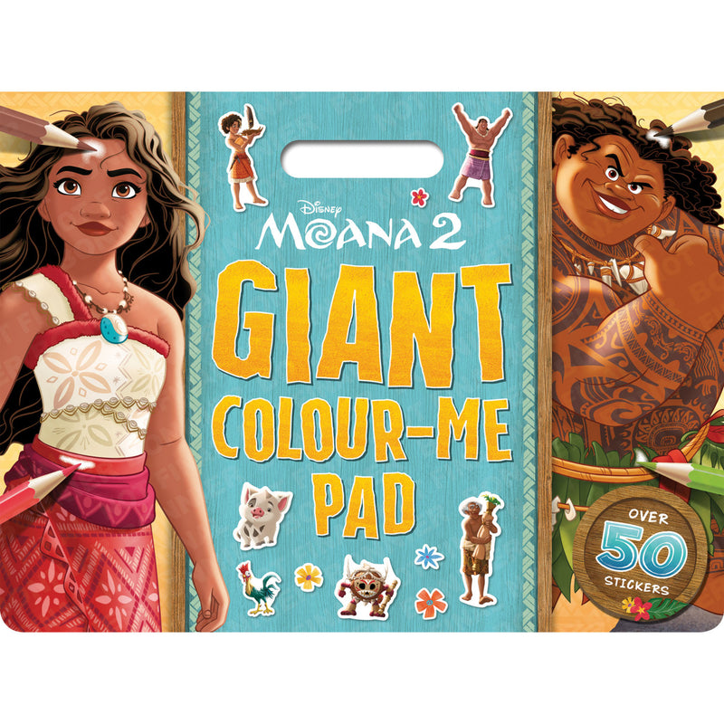 Moana Books colouring pad Moana 2 giant (British brand)