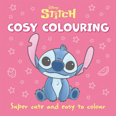 Disney Stitch Cosy Colouring Book, UK version