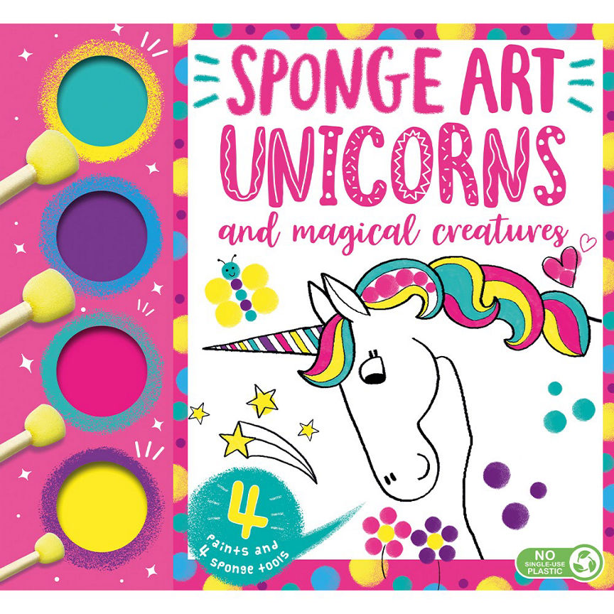 Igloo Books Unicorn Sponge Art GOODS ASDA   