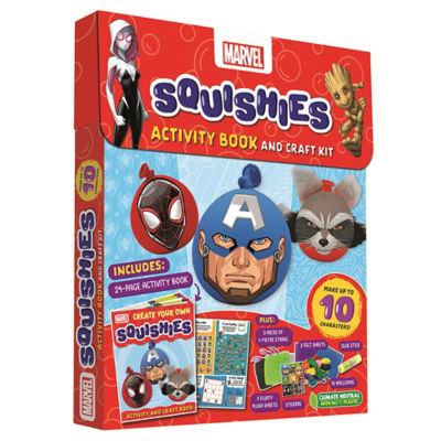 Marvel Create Your Own Squishies kit, imported from the UK