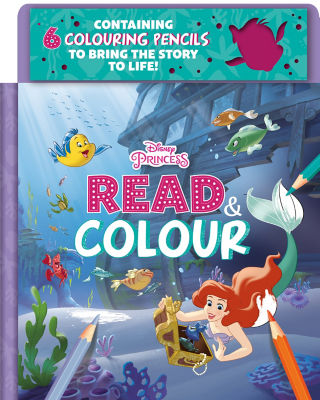 Disney Princess Read and Draw activity book, UK version