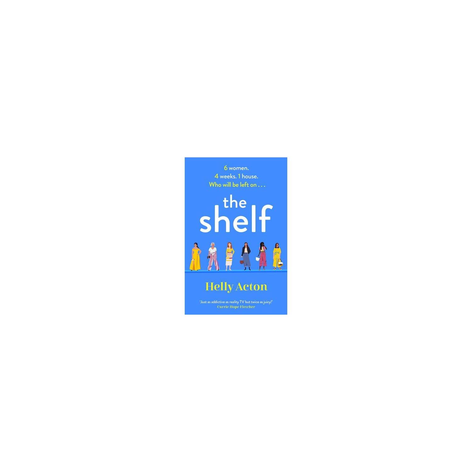 The Shelf by Helly Acton paperback novel - British product