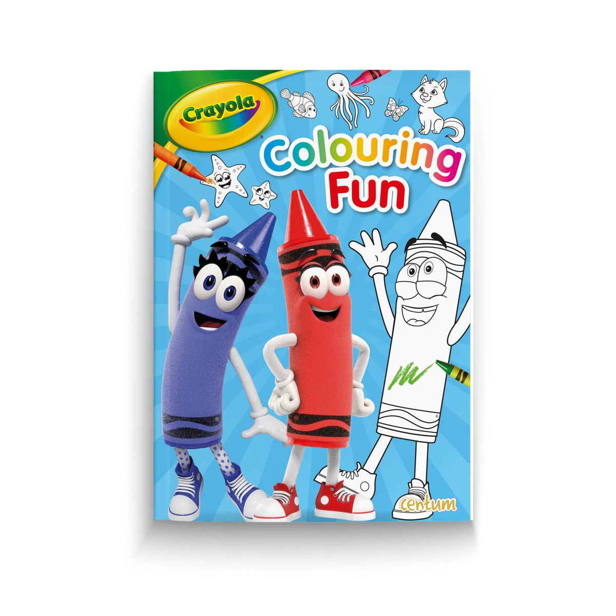 Crayola colouring fun book 48 pages, imported from the UK
