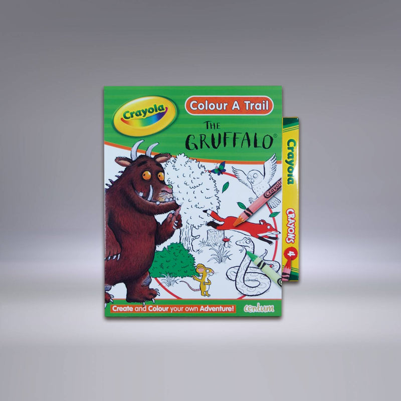 Gruffalo colouring pad with crayons 32 pages (British brand)