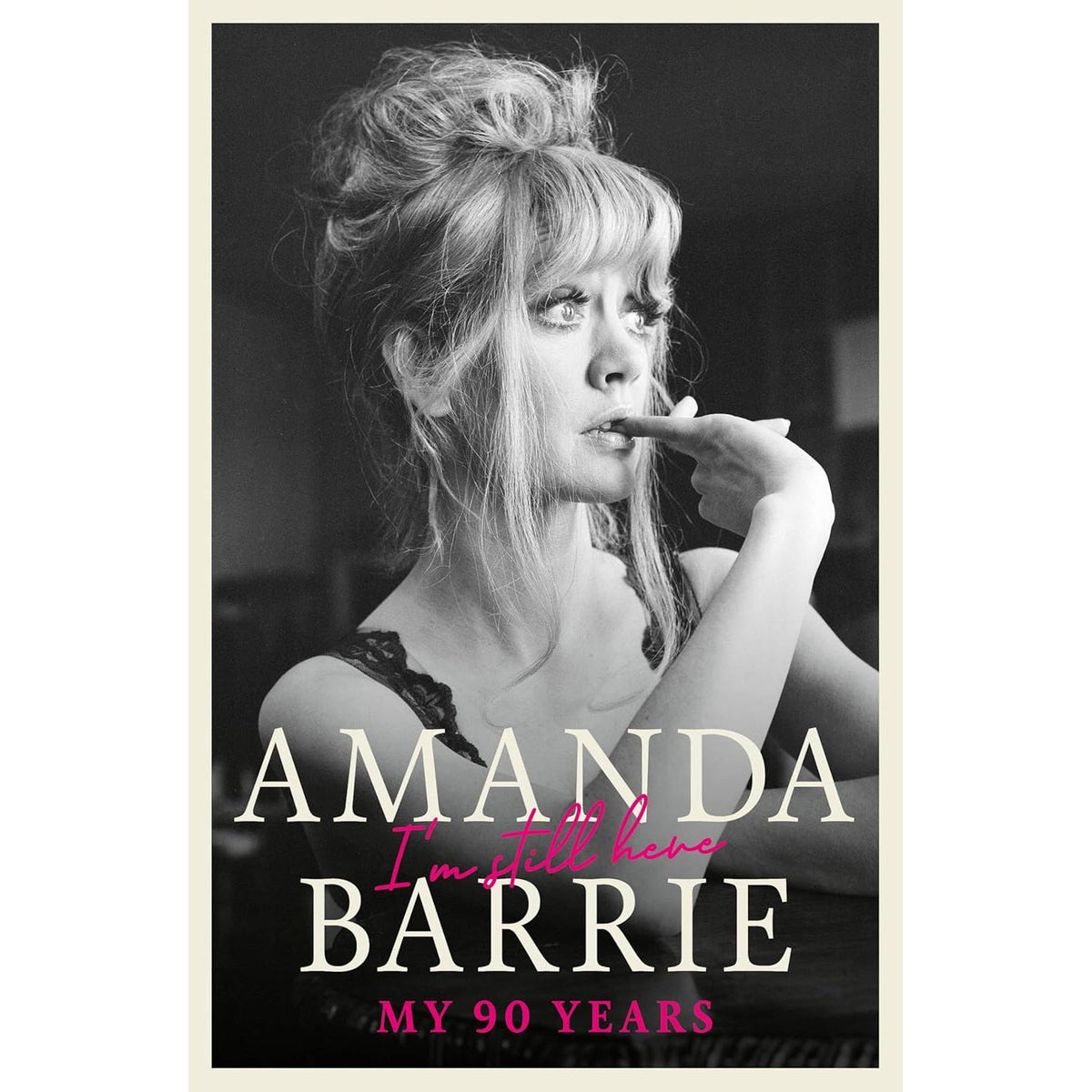 Amanda Barrie autobiography I'm Still Here (British brand)