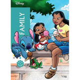 Hachette Heroes Disney family colouring book - British product