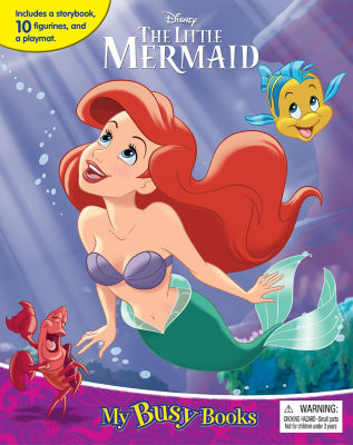 The Little Mermaid My Busy Books activity kit, UK version