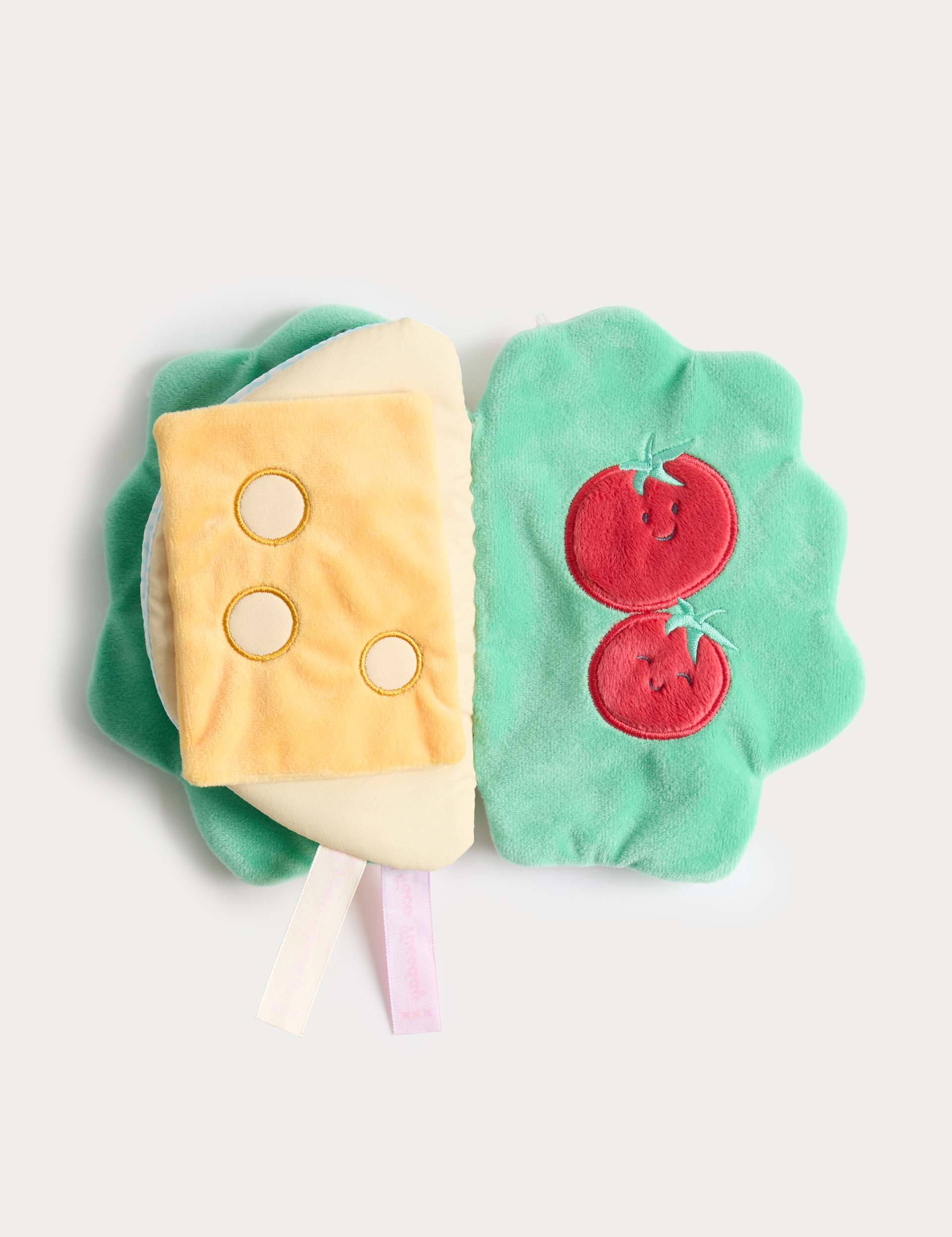 Taco Time Playbook sensory activity book soft toy - British product
