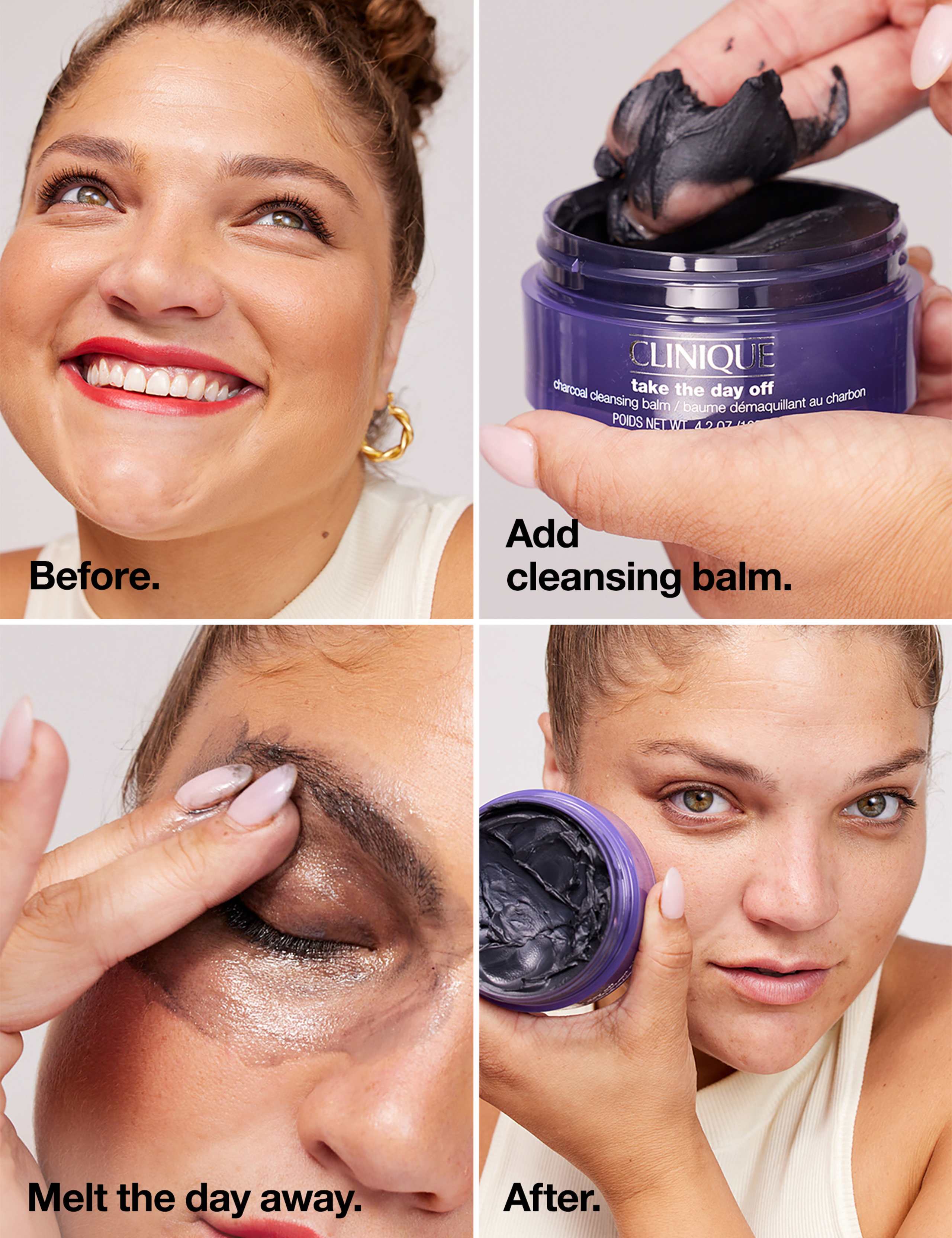 Clinique charcoal cleansing balm 30ml (British brand)