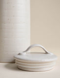 Tall ceramic stoneware storage jar 31cm (British brand)