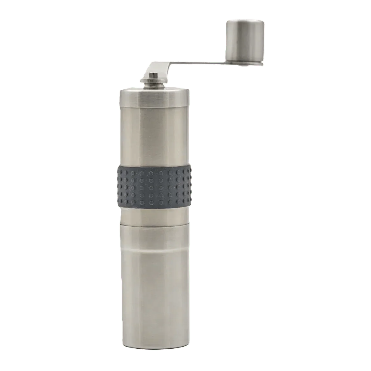 Tall ceramic burr hand grinder, imported from the UK