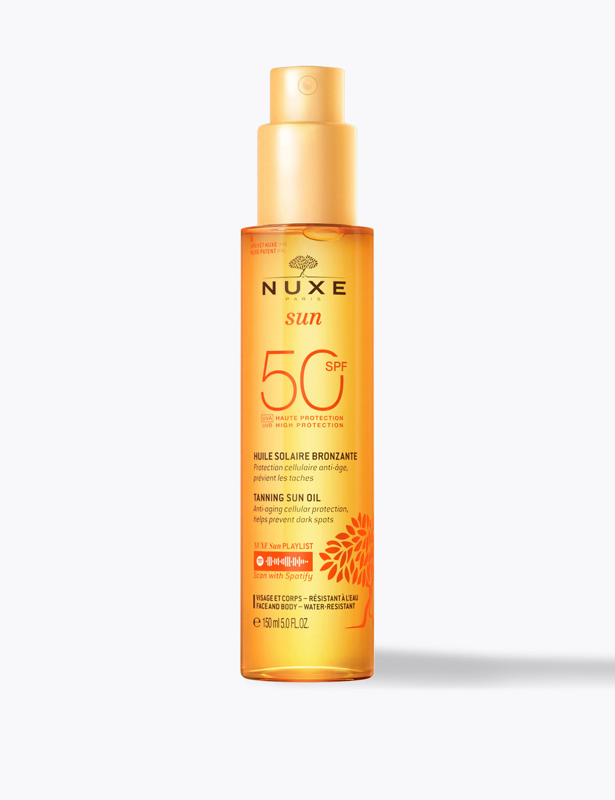 Tanning Sun Oil SPF50 High Protection Face & Body 150ml