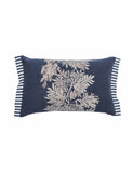 Tapestry tree and striped square cushion 40x60cm (British brand)