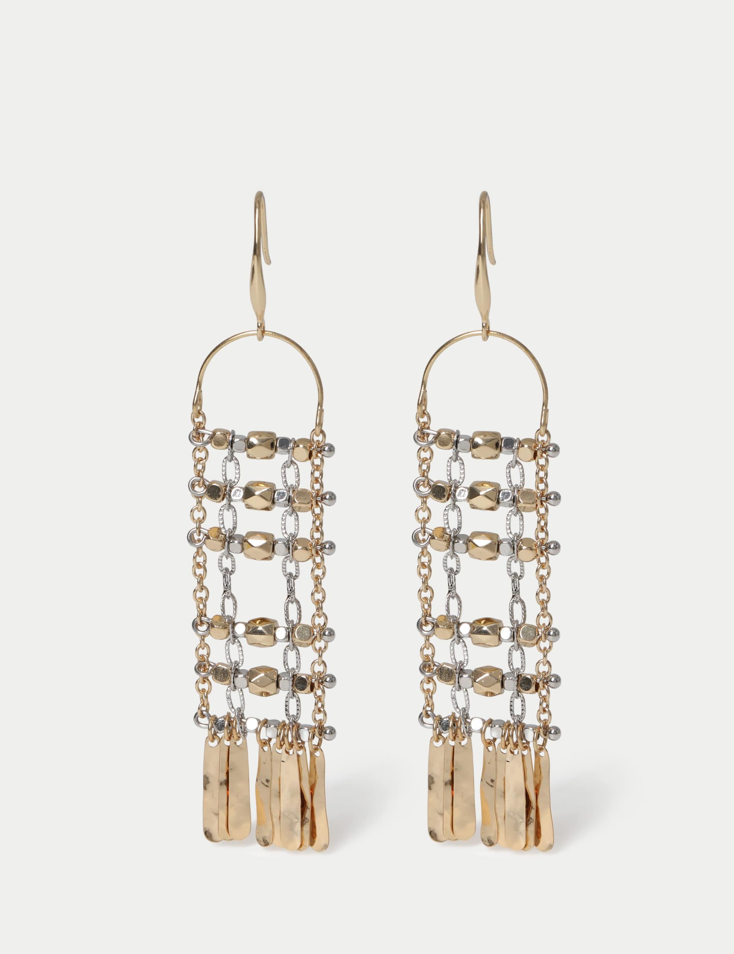 M&S tassel drop earrings 85mm - British product