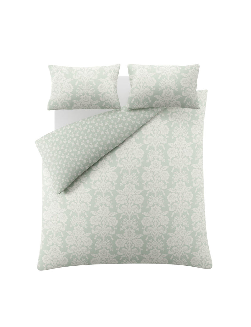 Laura Ashley Tatton pure cotton sateen bedding set floral design (British brand)