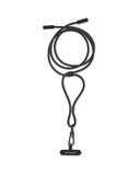 20W Dual USB Charger with 2 Metre USB-C Cable (Orange/Green/Black)