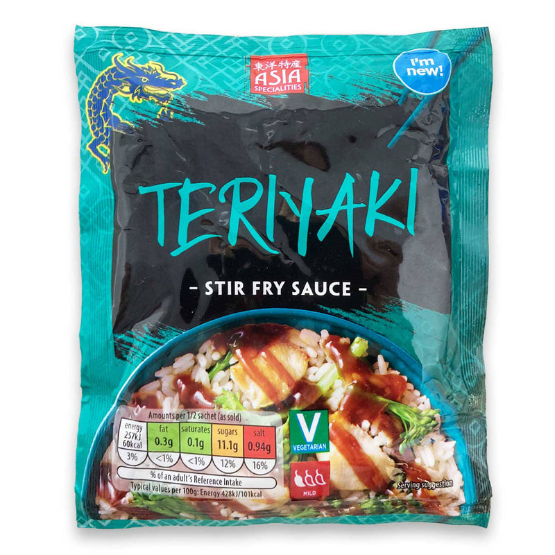 Teriyaki stir fry sauce (British brand)
