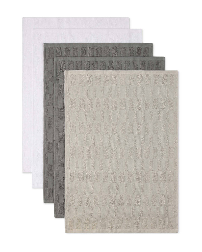 Terry Tea Towels 5 Pack