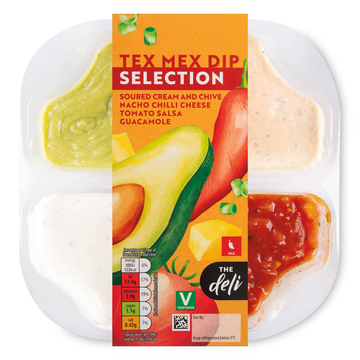 Tex Mex dip selection - British product