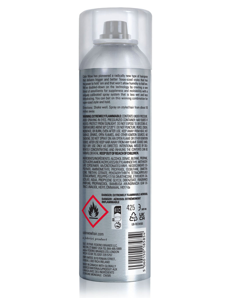Color Wow Texas Hold'em Big Hold hairspray 234ml (British brand)