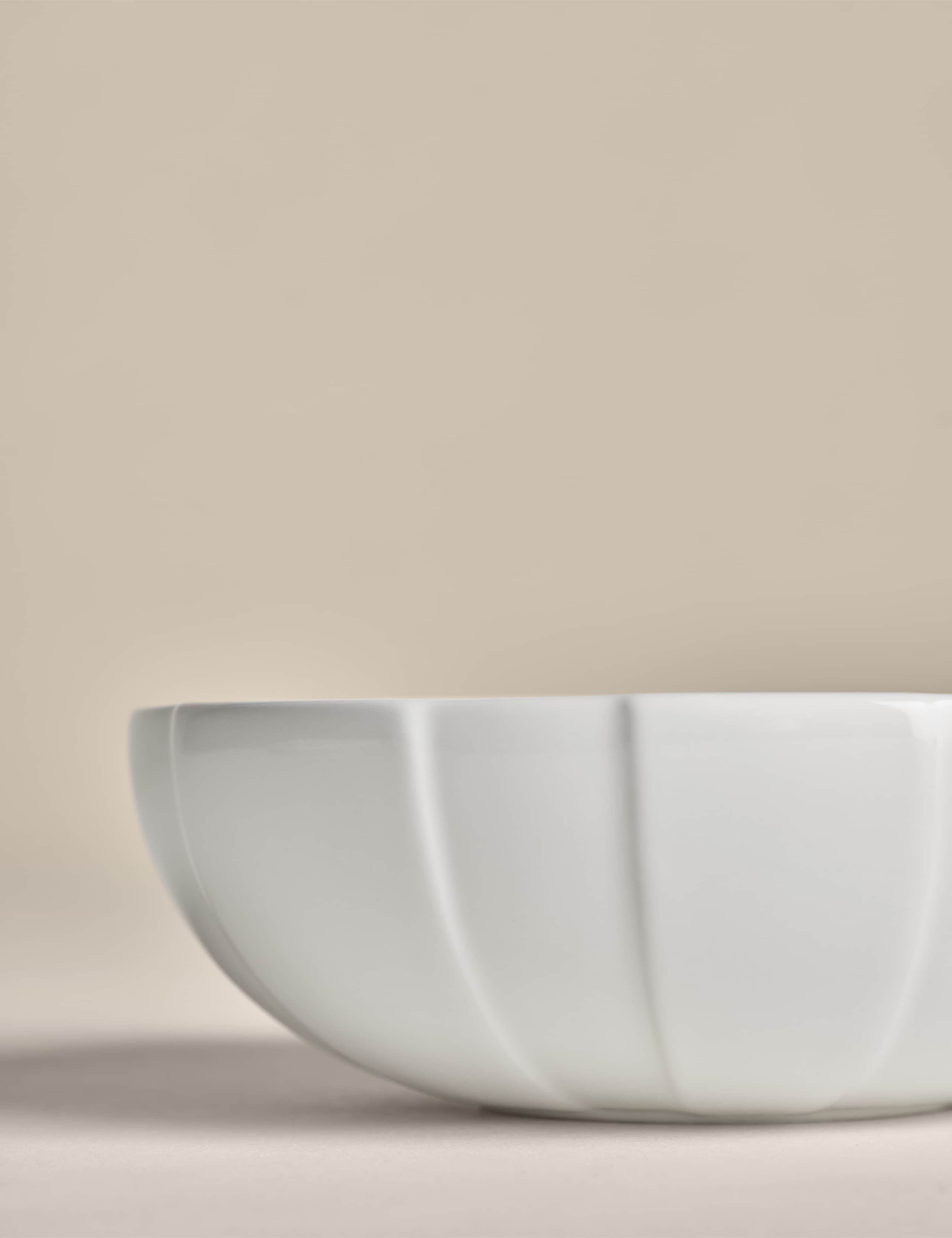 M&S X Kelly Hoppen textured ceramic cereal bowl (British brand)
