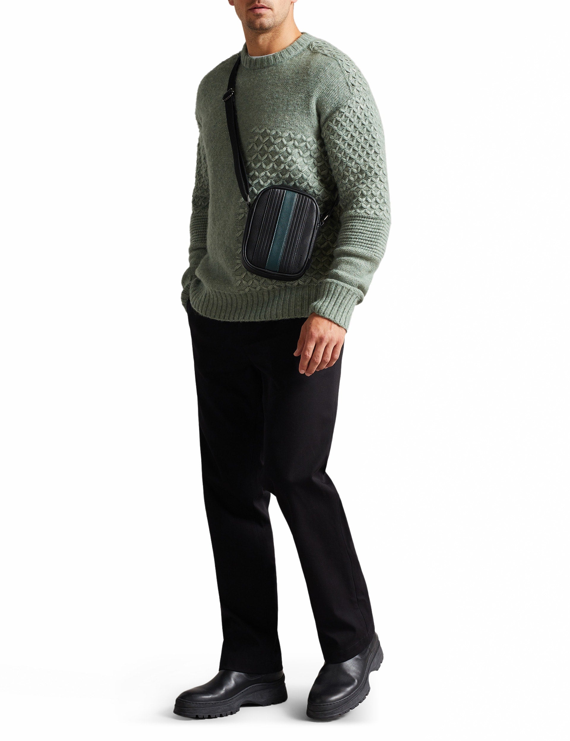 Ted Baker textured cross body bag, imported from the UK