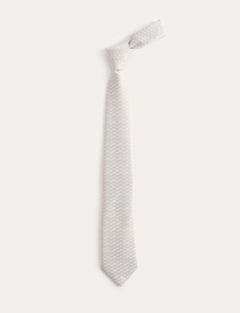 M&S textured fan design tie, imported from the UK