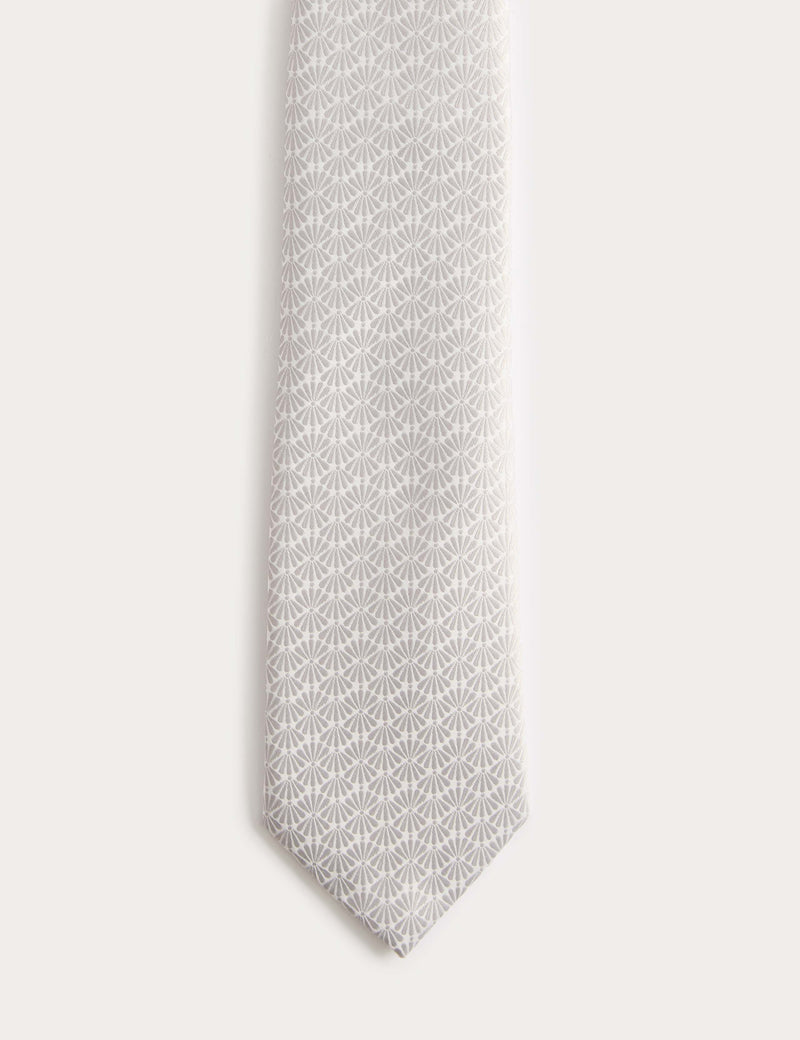 M&S textured fan design tie, imported from the UK