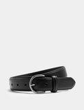 M&S textured leather buckle belt (British brand)