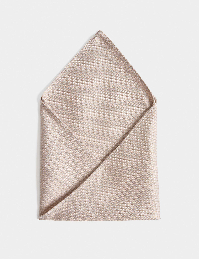 M&S textured silk pocket square (British brand)