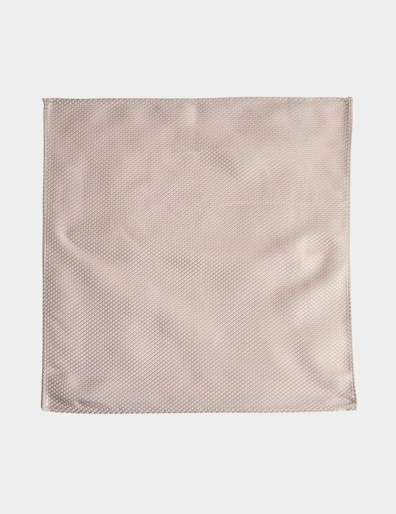 M&S textured silk pocket square (British brand)