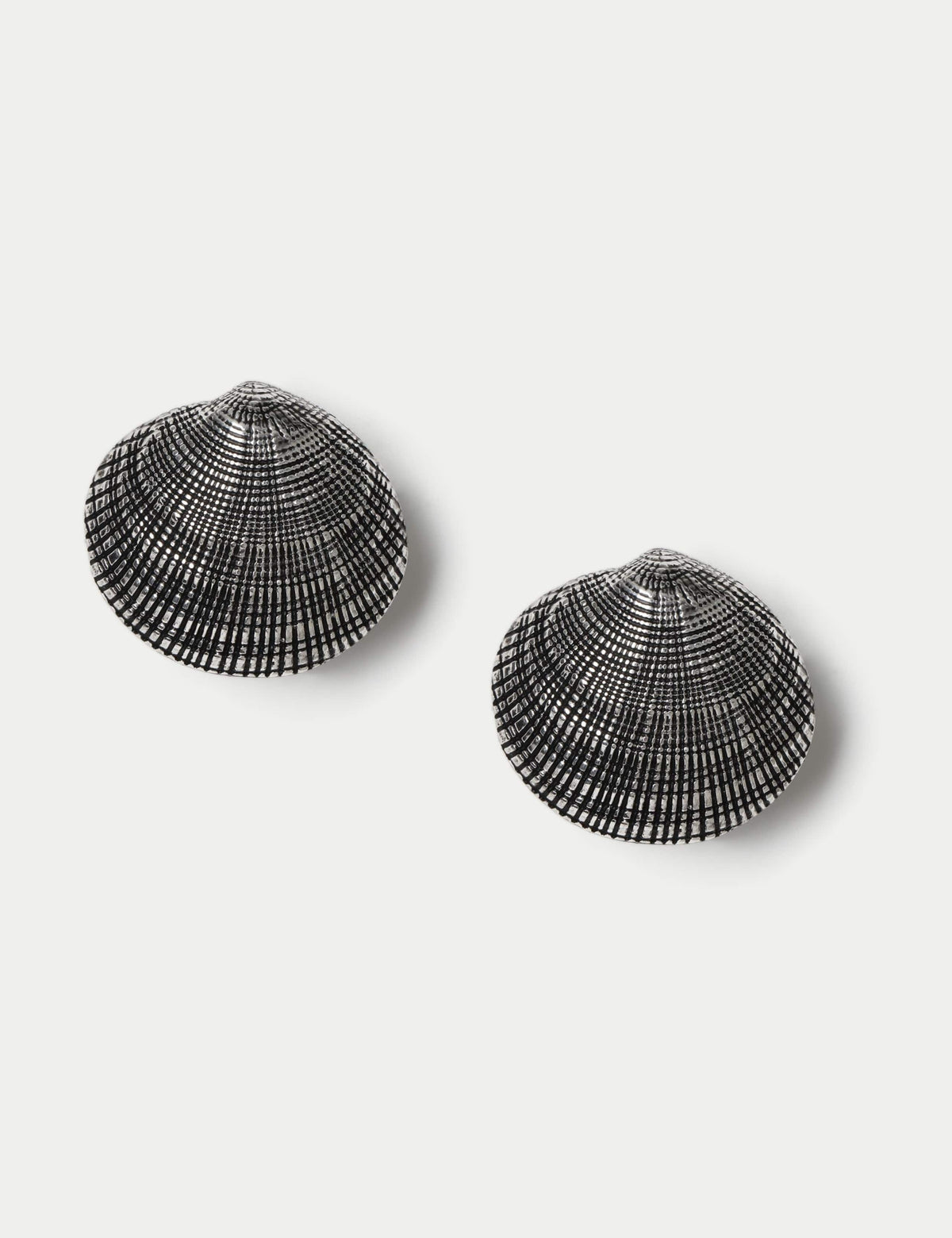 M&S Textured Shell Stud Earrings, UK version