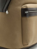 M&S Textured Twill Mix Backpack in cotton and polyurethane, British brand