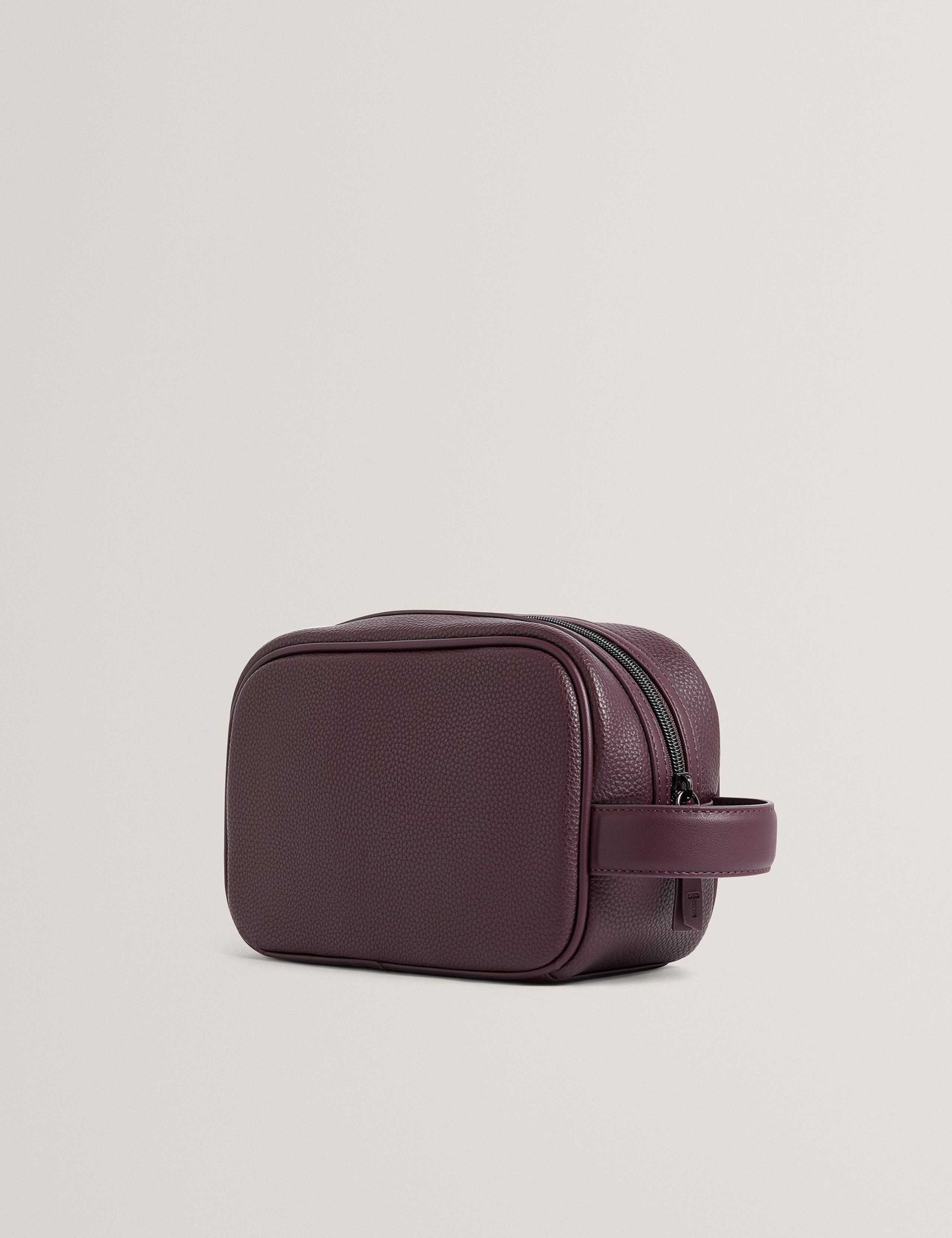 Ted Baker textured faux leather washbag, UK version