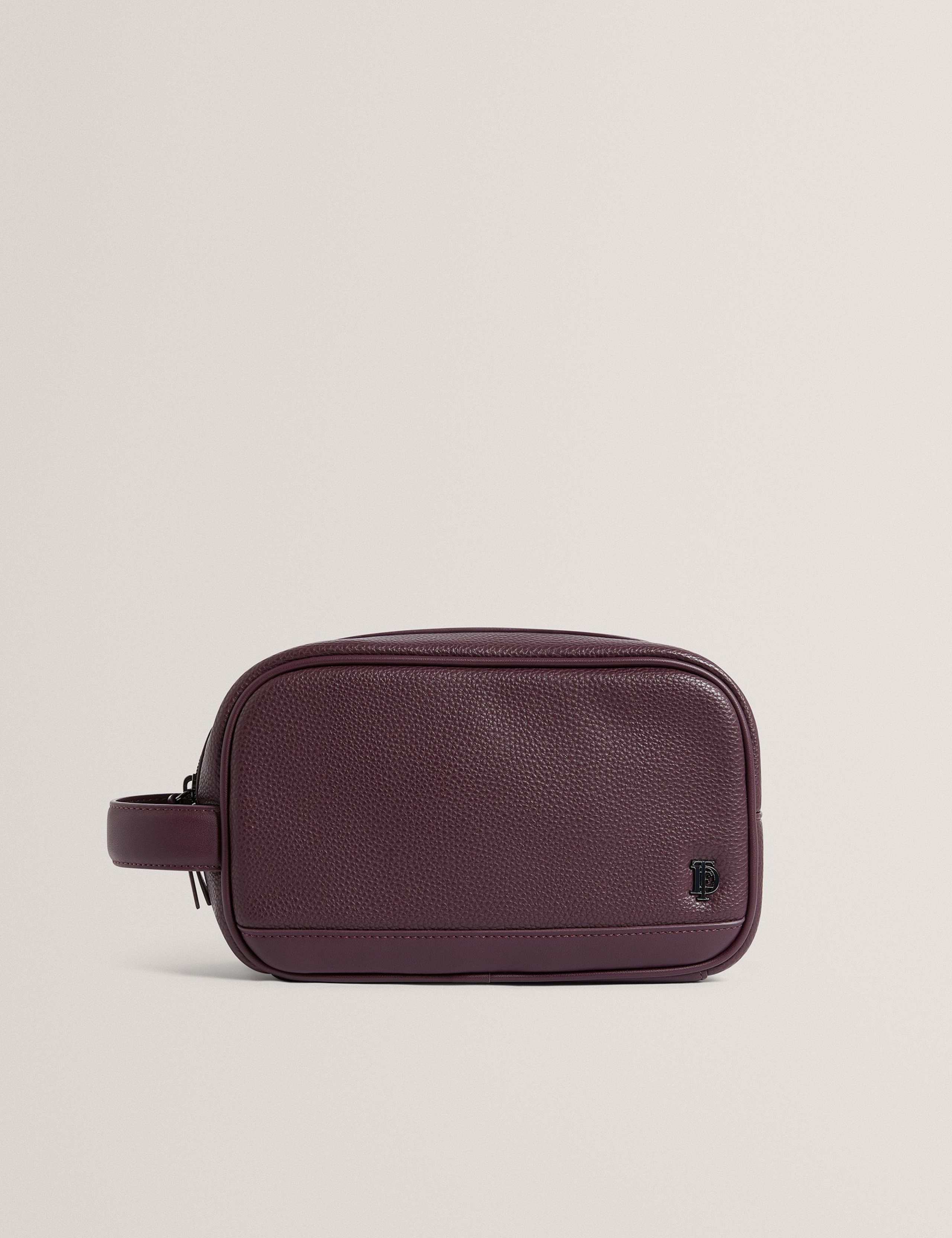 Ted Baker textured faux leather washbag, UK version
