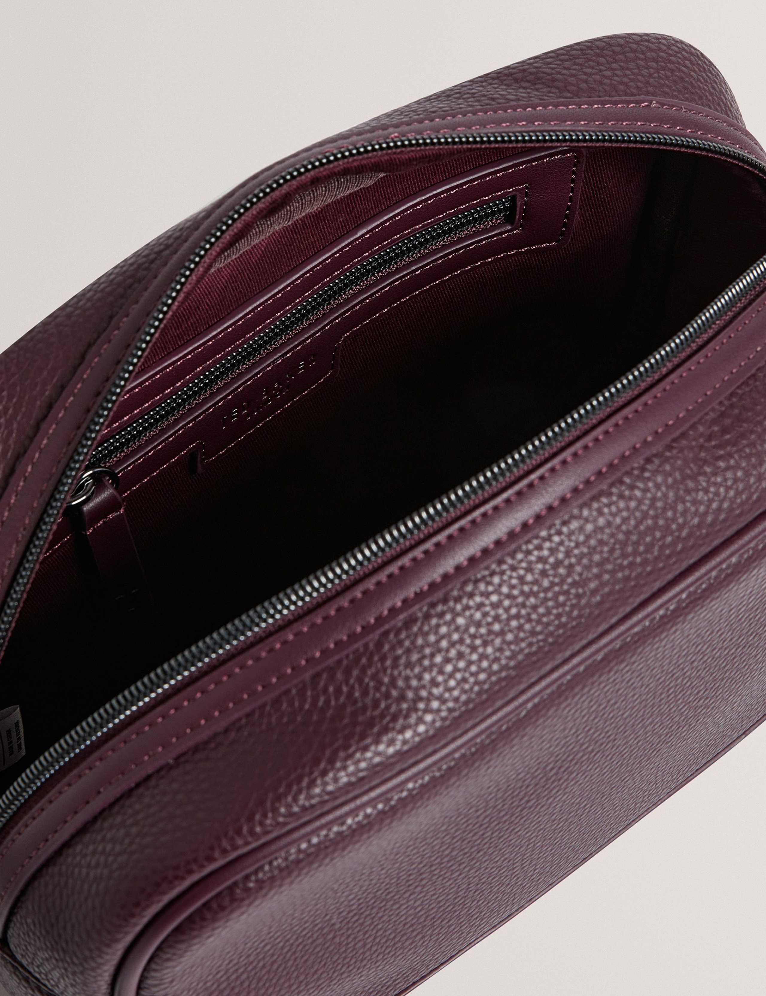 Ted Baker textured faux leather washbag, UK version