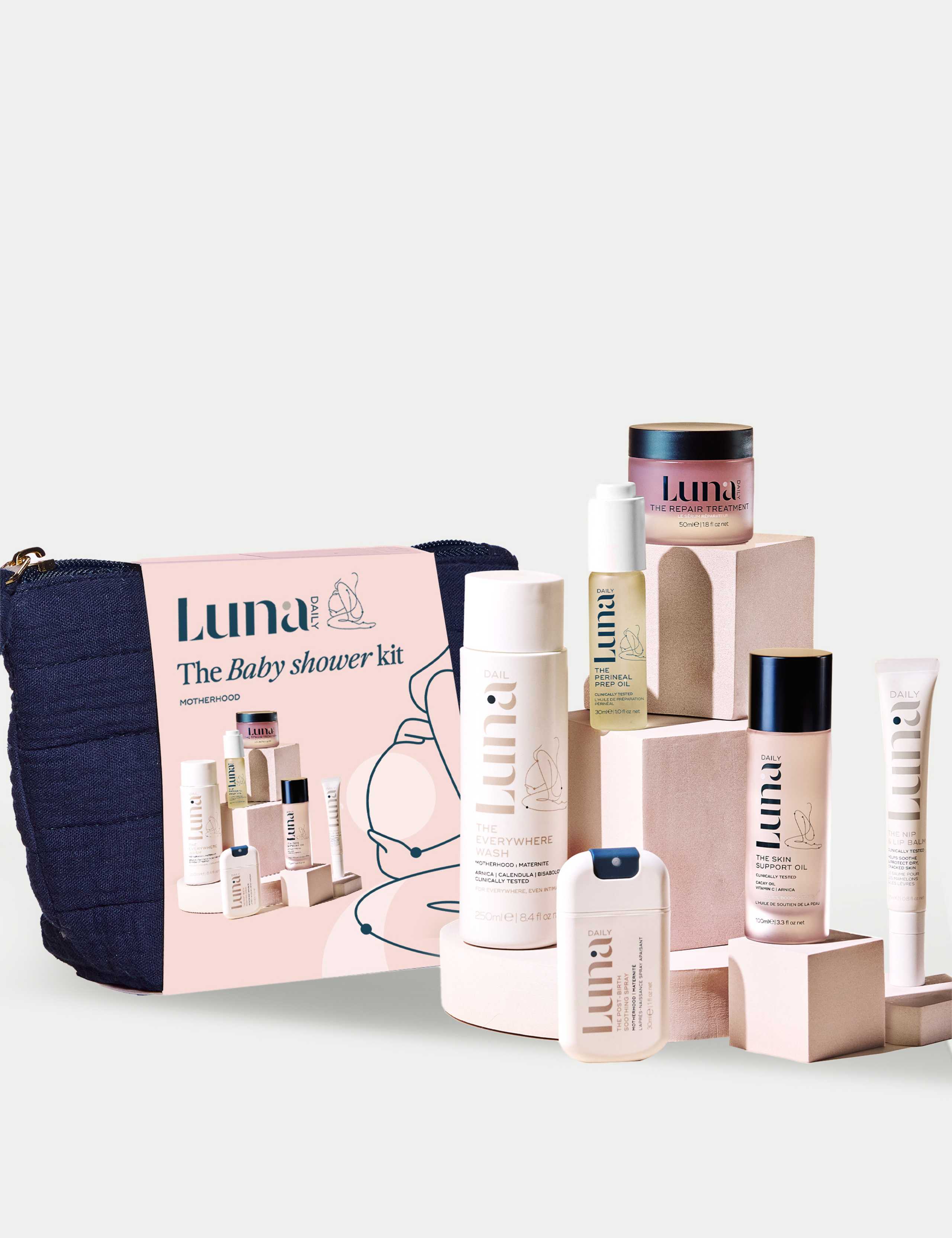 Luna Daily Baby Shower Kit, imported from the UK