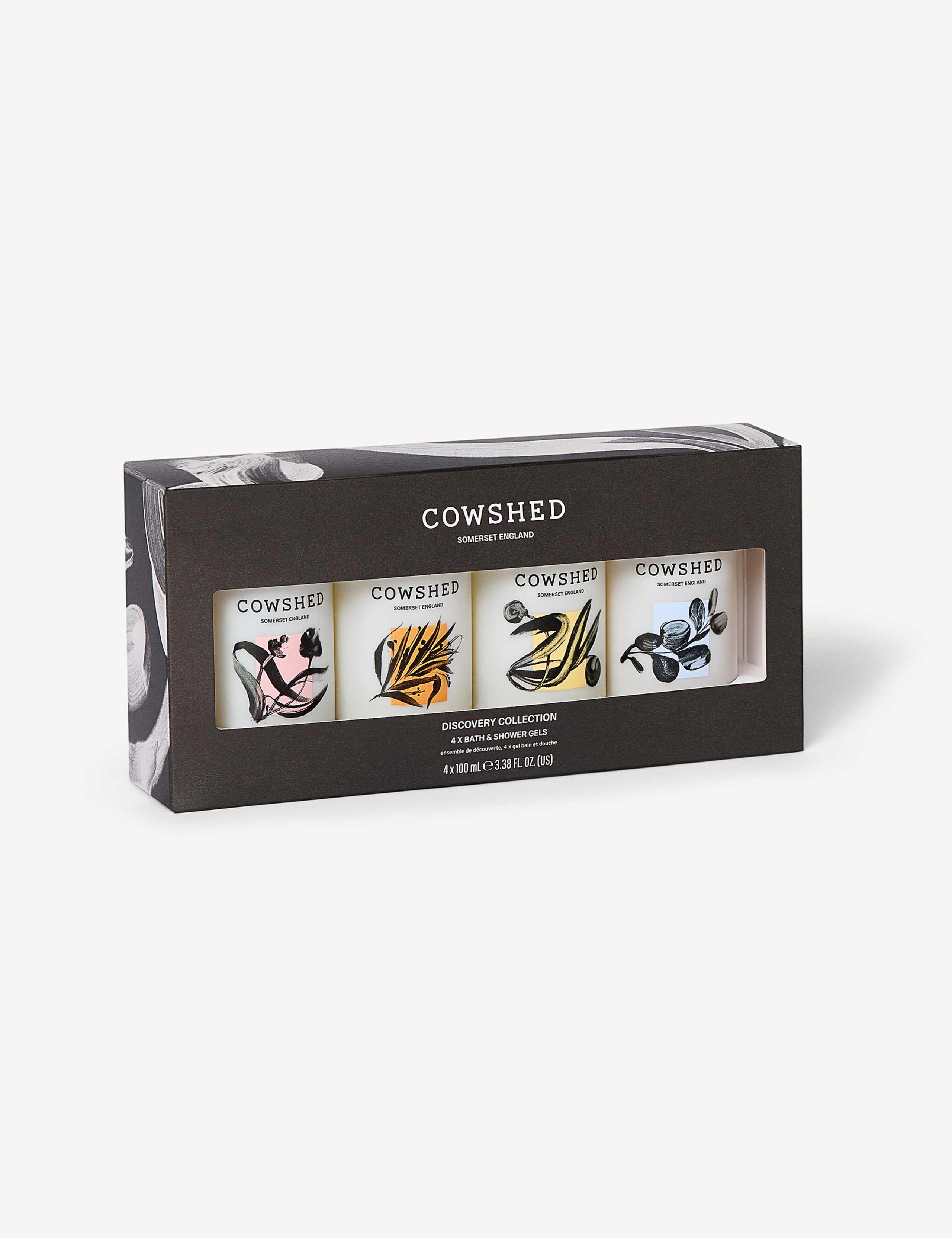 Cowshed bath gel gift set 4x100ml - British product