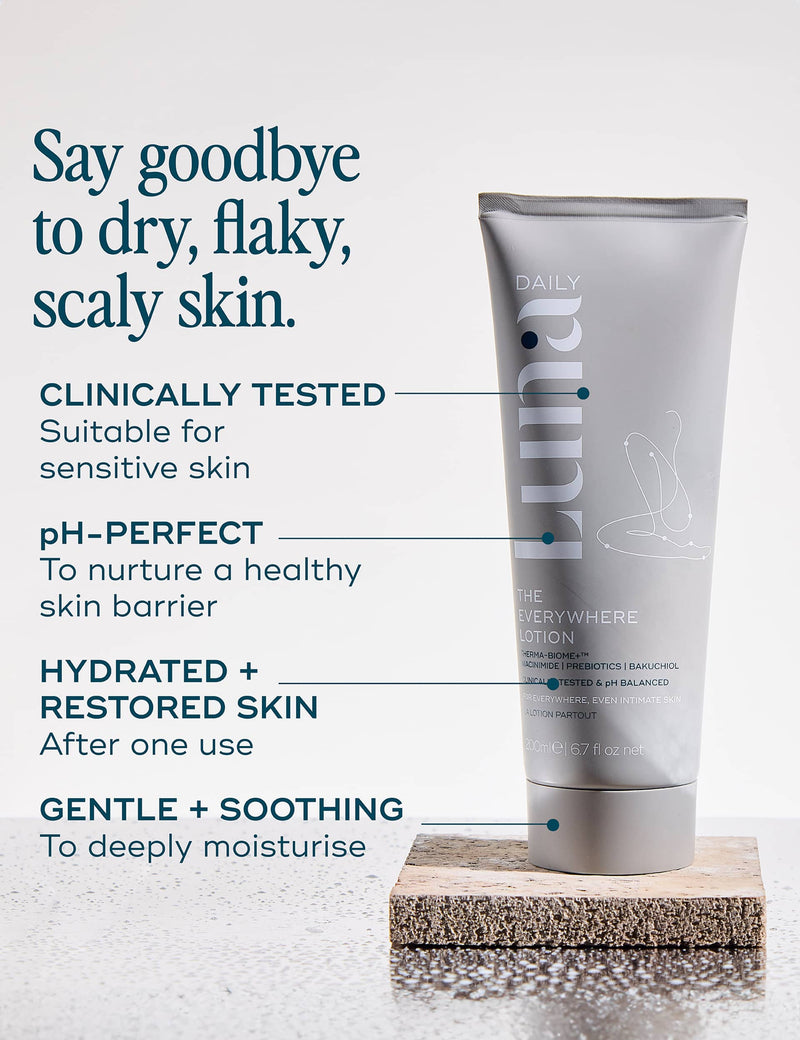 body lotion for dry skin 200ml (British brand)