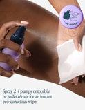 Luna Daily Spray-to-Wipe Original body spray 80ml - British product