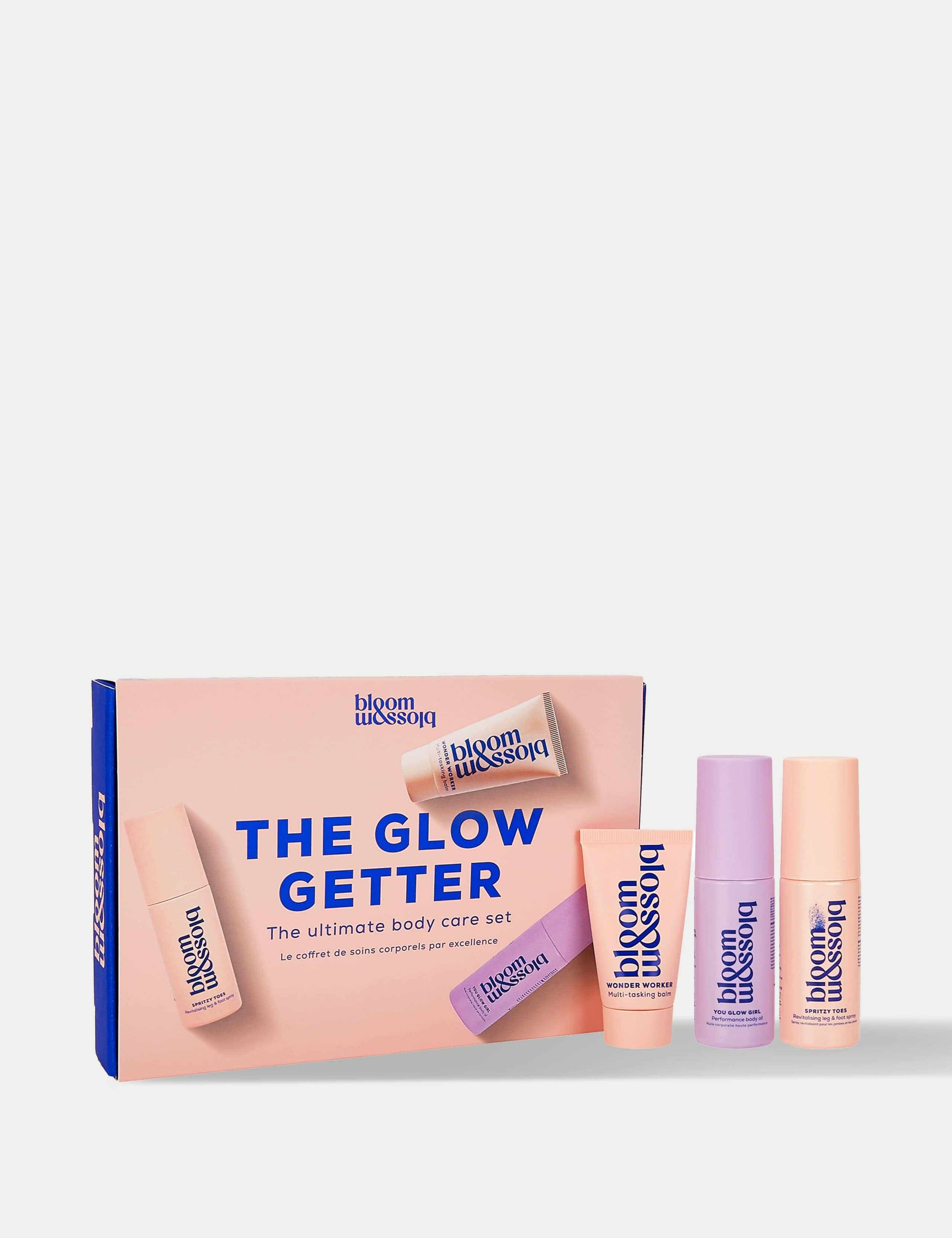 Bloom and Blossom Glow Getter body care set - British product